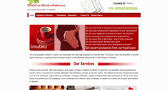 Desktop Screenshot of birthcertificatespakistan.com